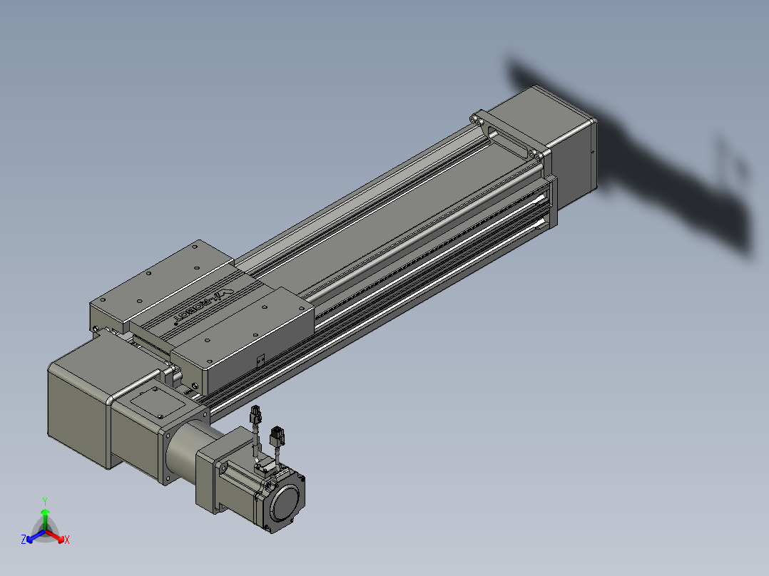 威洛博直线电机模组EB16-L208-S450-L-ZP75-MS3-5K