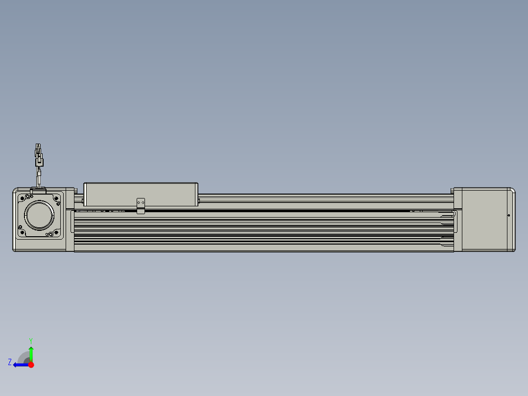 威洛博直线电机模组EB16-L208-S450-L-ZP75-MS3-5K右视图