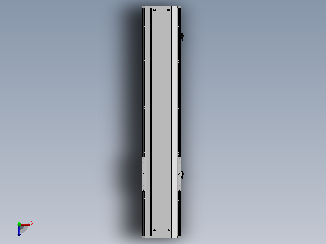 精密模组MY170-T10-600L-M-P75B-C4-C俯视图