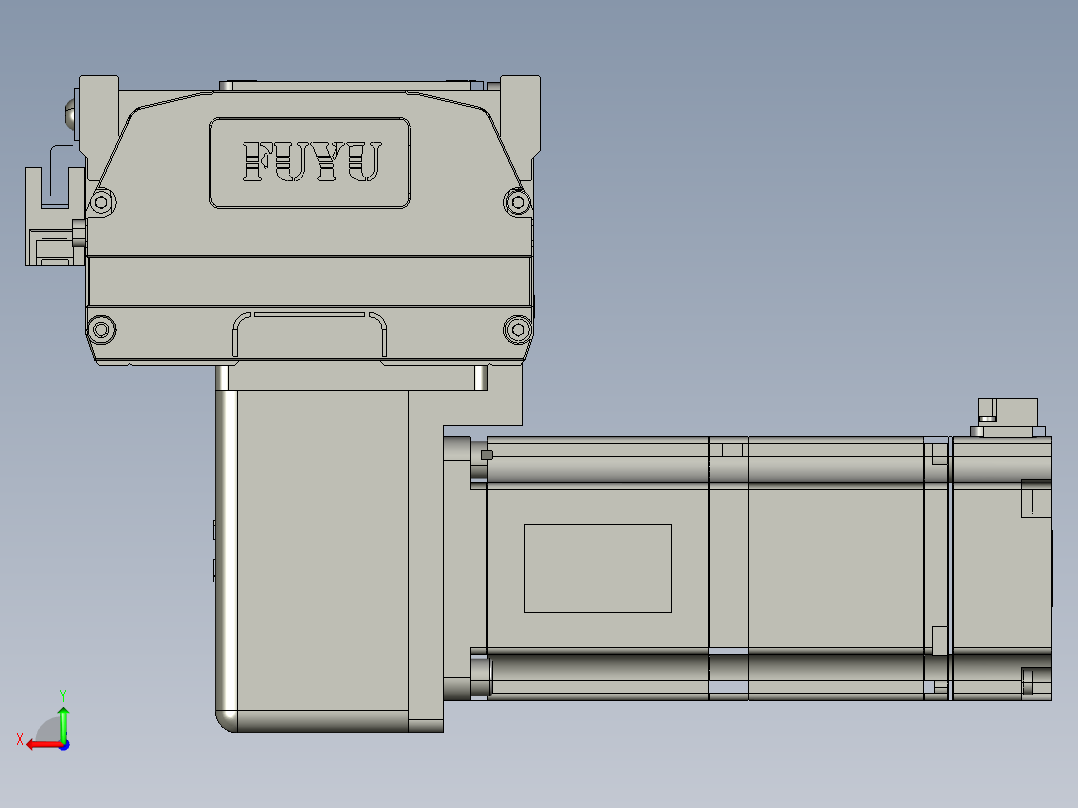 模组FTB10-RD-3500后视图
