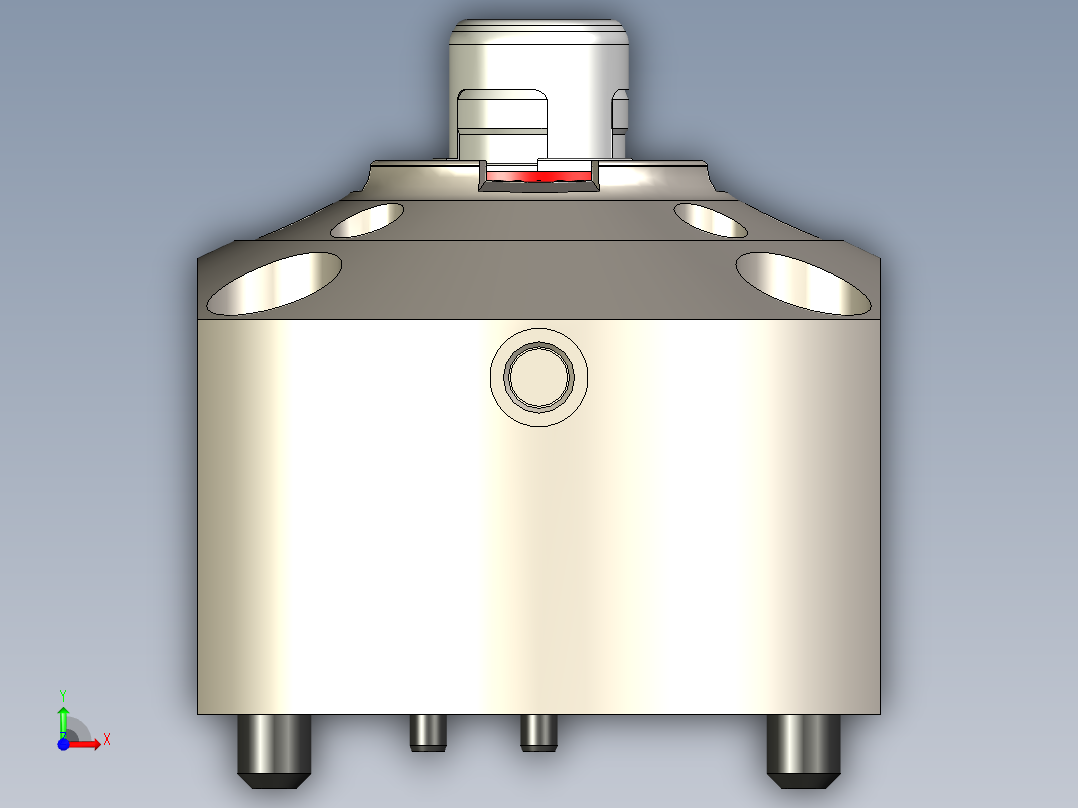 KOSMEKSFA3000-G0A-150多系列多零件图纸模型多系列多零件图纸模型前视图