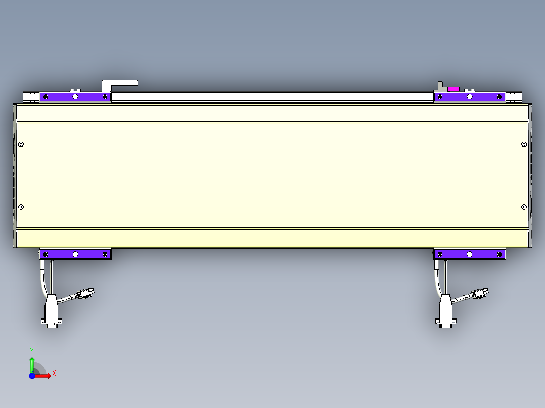 威洛博VL系列3d模型模组2VL22H1Y-S450前视图