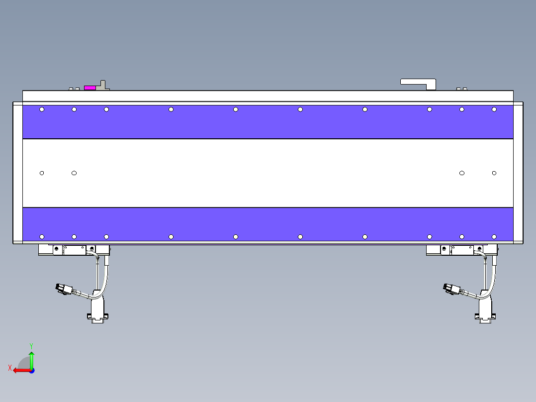威洛博VL系列3d模型模组2VL22H1Y-S450后视图