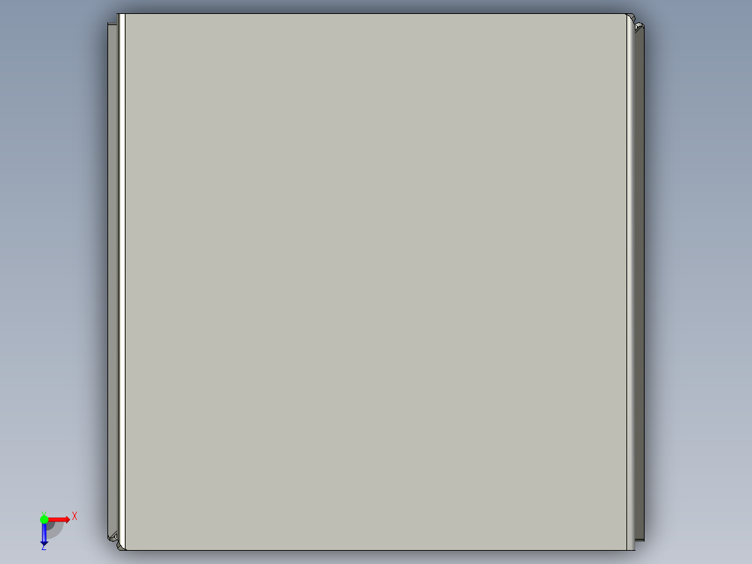 金属板制成的东西俯视图