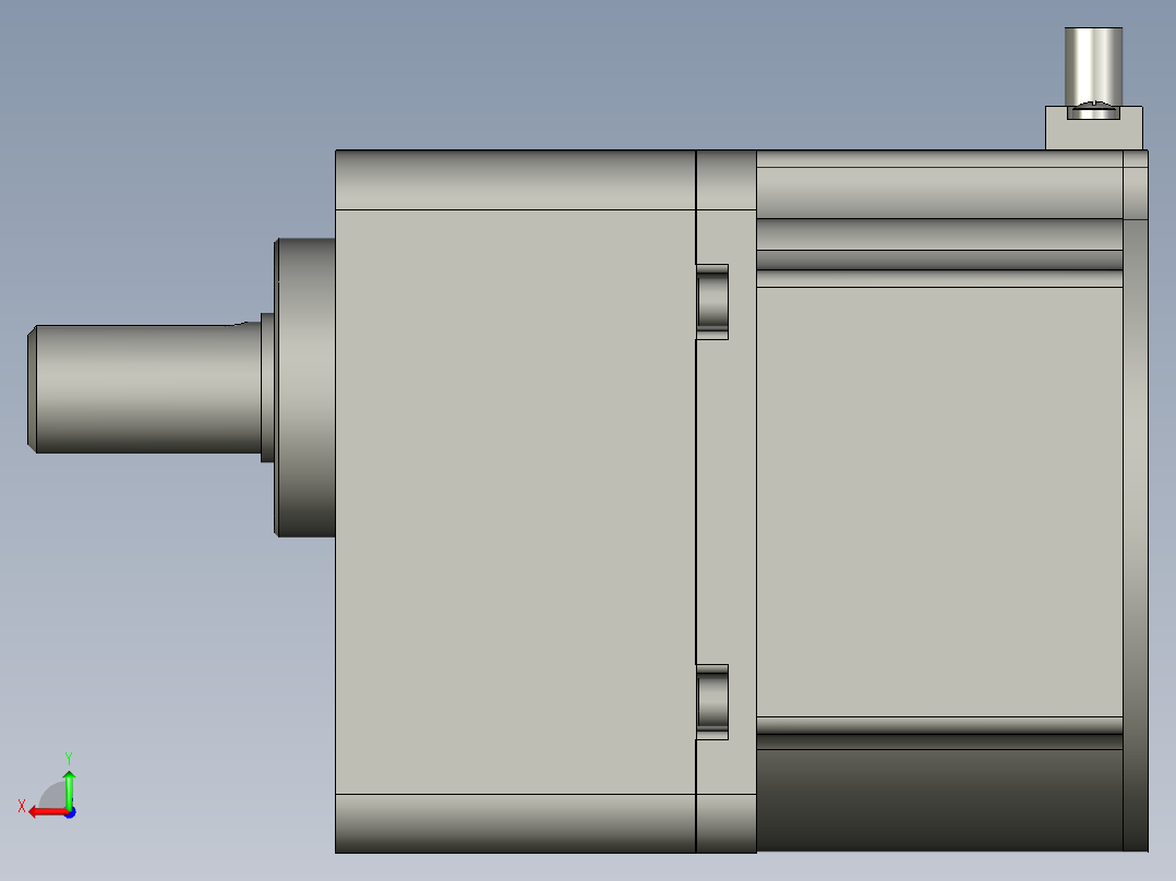 MBME3AZAB+MB8G5BV无刷电机后视图
