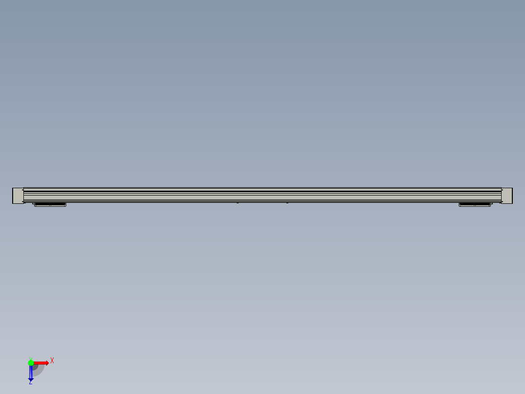 威洛博双电机滑台-VC14D2-S950-BLR-P40-C6俯视图