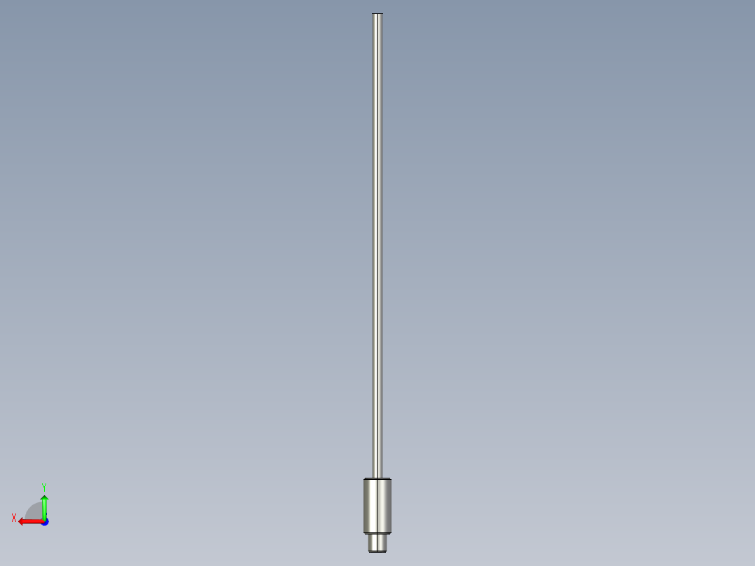 基恩士FU-71Z_core_kc图纸模型后视图