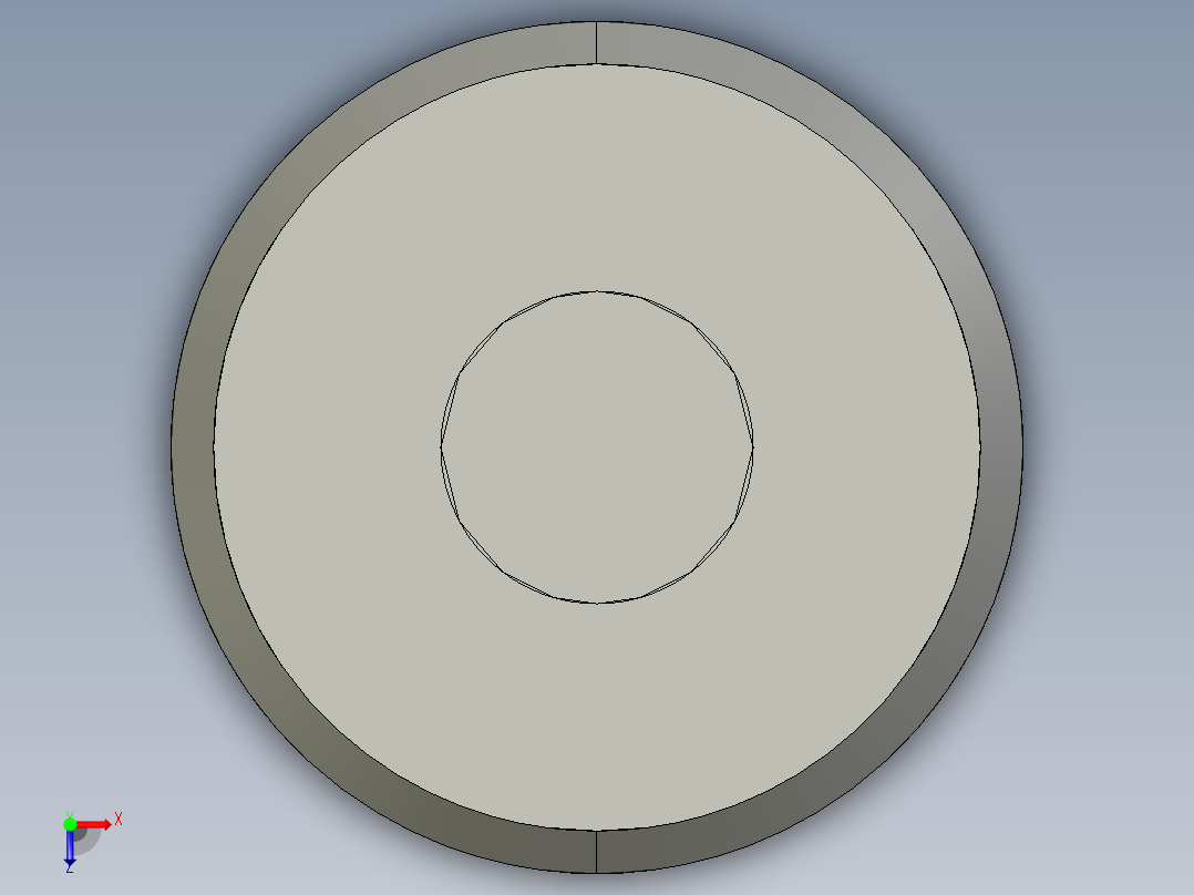 基恩士FU-71Z_core_kc图纸模型俯视图
