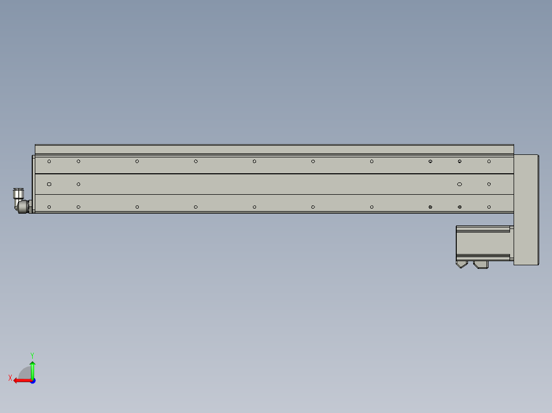 威洛博VC10-S600-BL-P40后视图