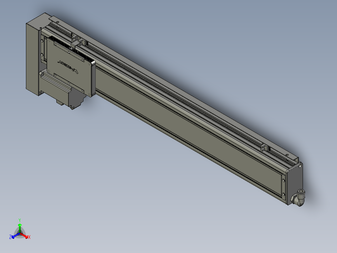 威洛博VC10-S600-BL-P40正等轴测图