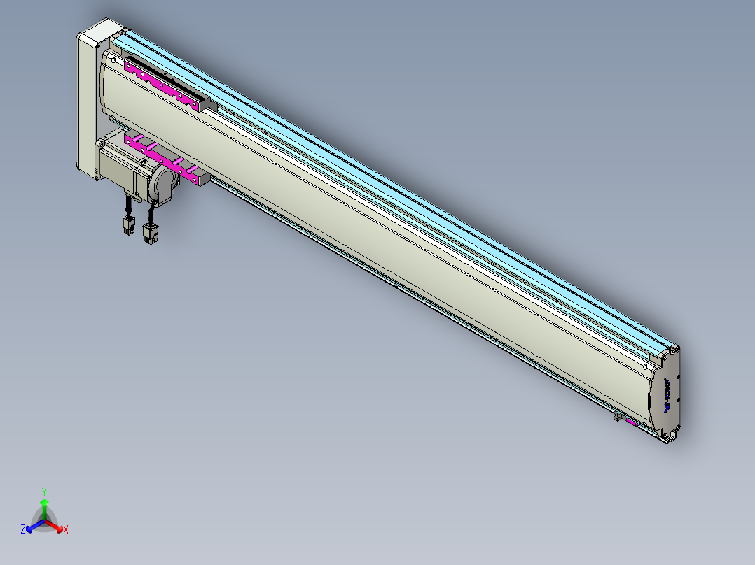 威洛博QF14-Lxx-C-S780-BL-ZP40-C3正等轴测图