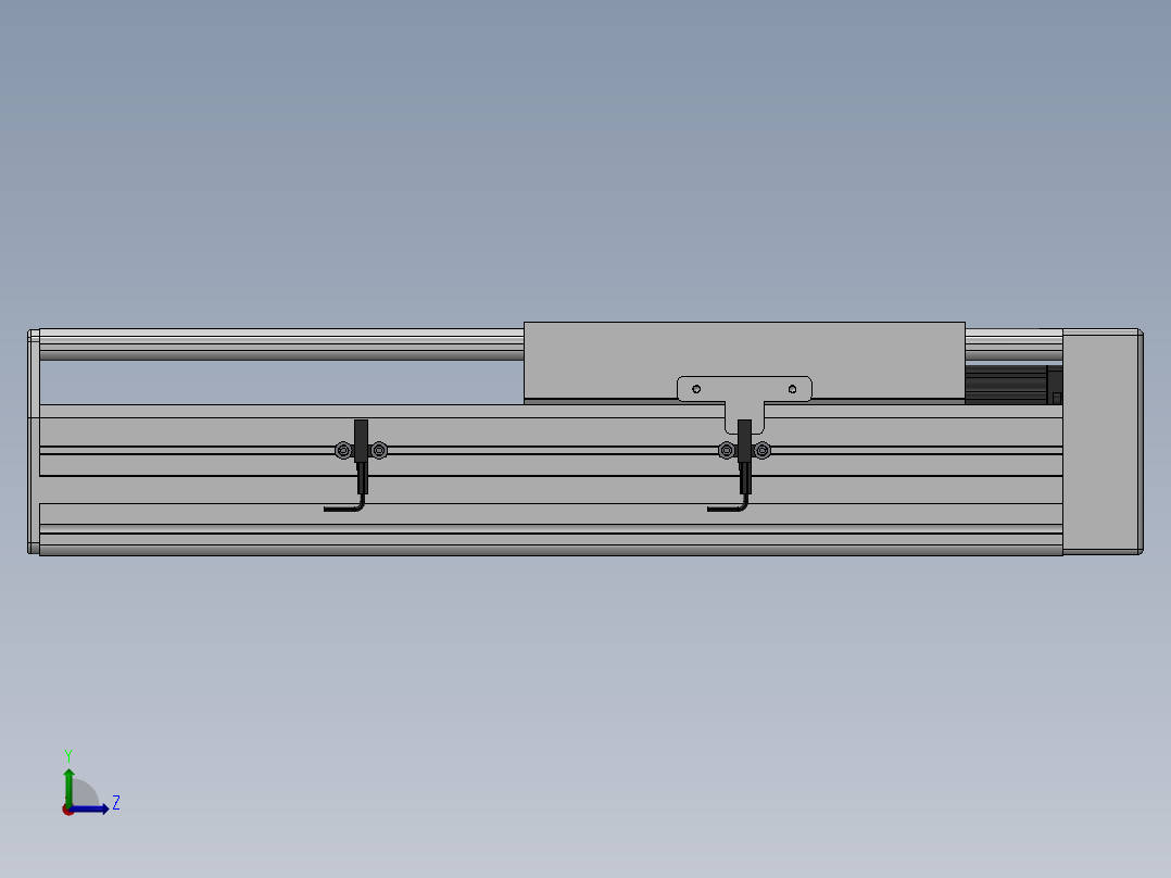 精密模组MY220-T10-200L-BL-P75B-C4-C左视图