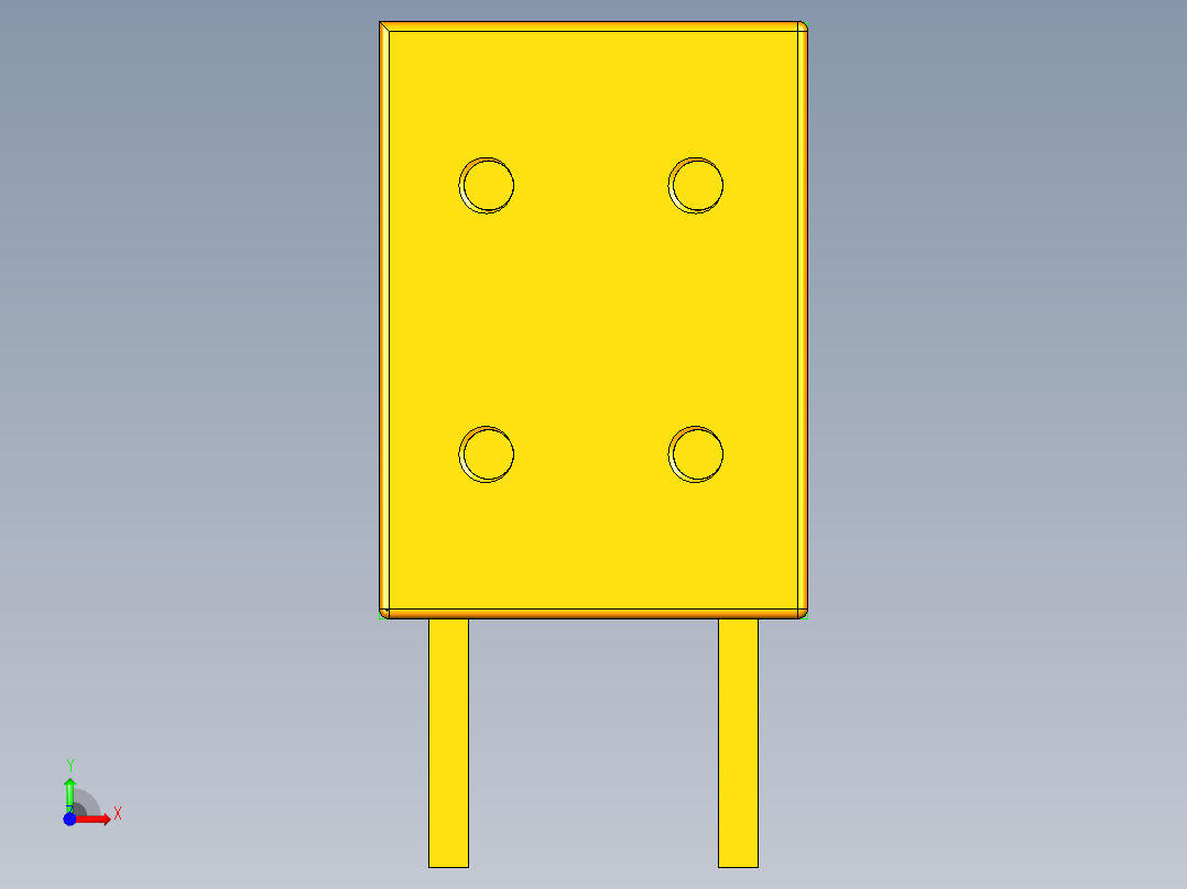 UG可转位机械手前视图