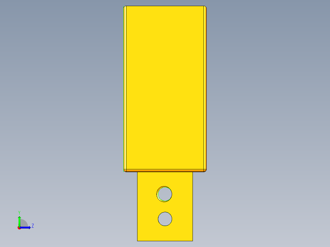 UG可转位机械手左视图