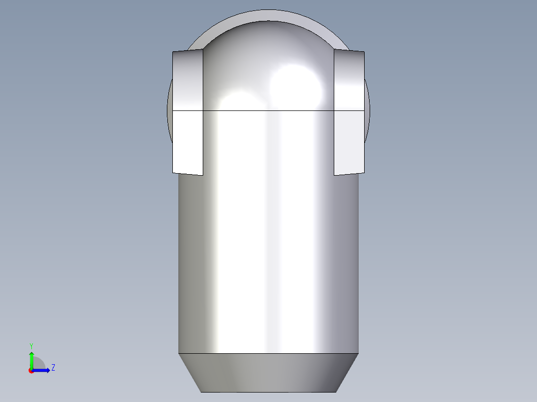 卡套式工业通用硬管接头EO_Weld_elbown_WAS12LX左视图