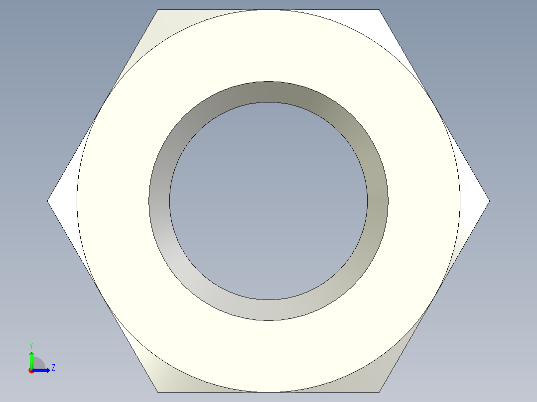 螺母-Nut_M5-4-8-25-25.stp左视图