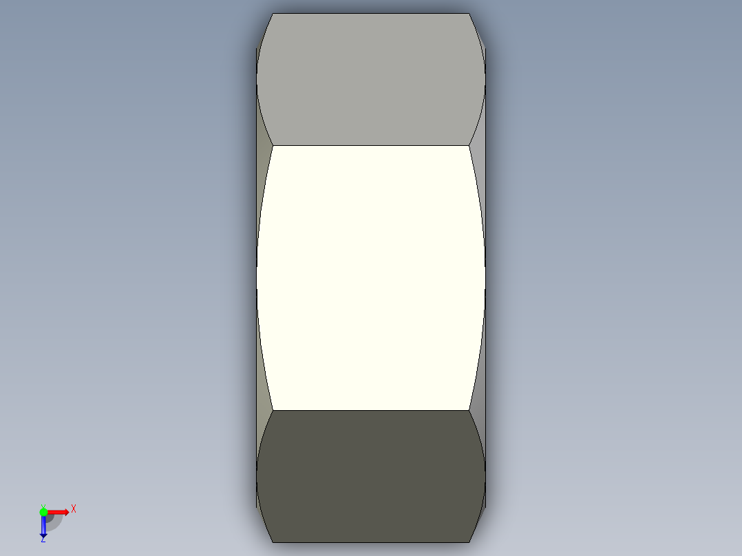 螺母-Nut_M5-4-8-25-25.stp俯视图