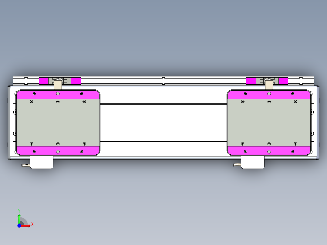 威洛博LC系列3d模型模组2LC14S1Y-S200前视图