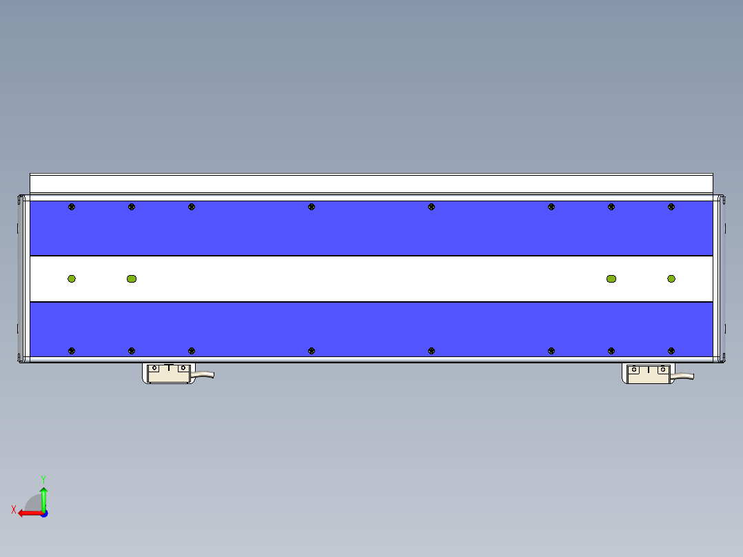 威洛博LC系列3d模型模组2LC14S1Y-S200后视图
