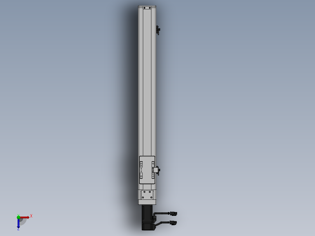 精密模组MY60-T10-500L-BC-P10B-C4-C俯视图