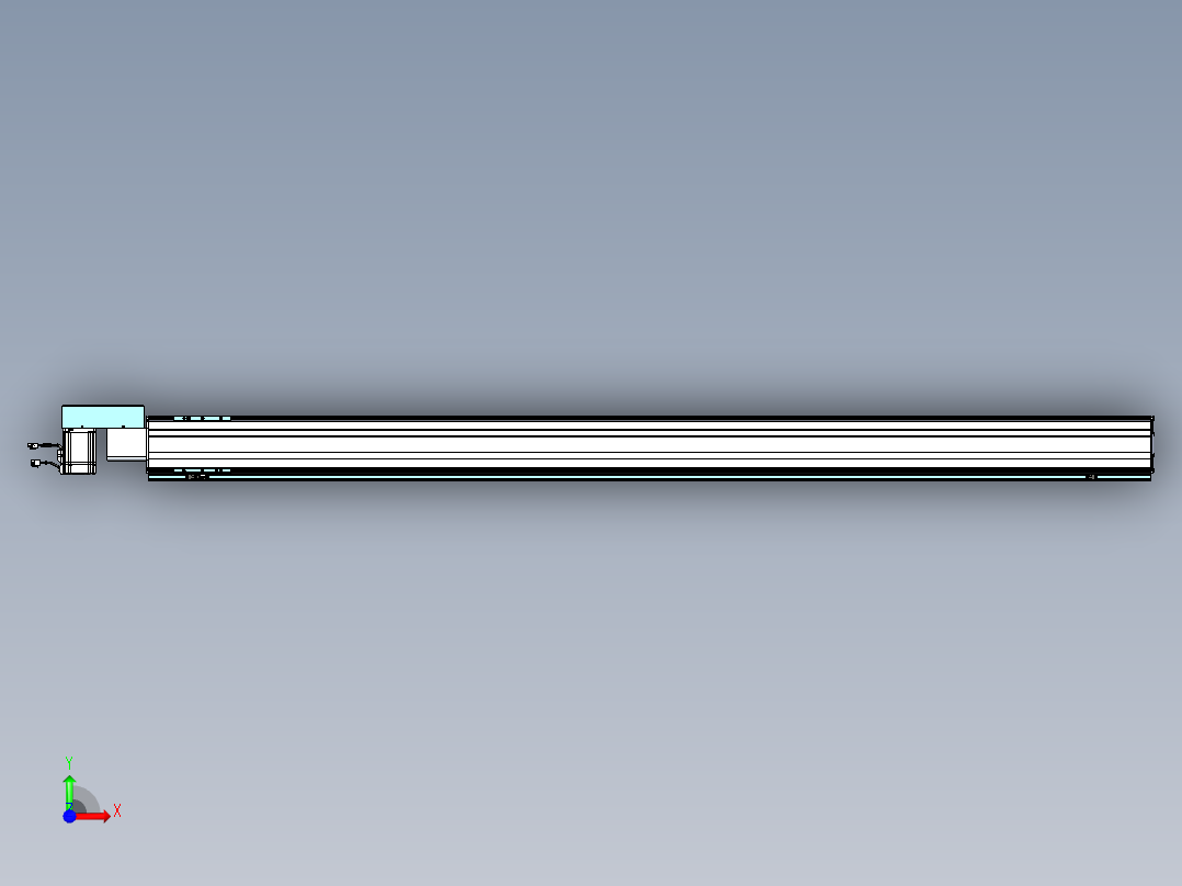 威洛博VBF同步带传动一般环境VBF14-L45-S2150-BR-ZP75-C3前视图