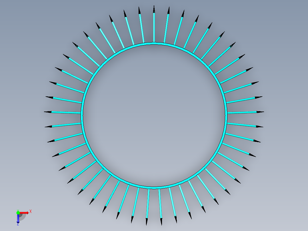 打瓜收获机ug10俯视图