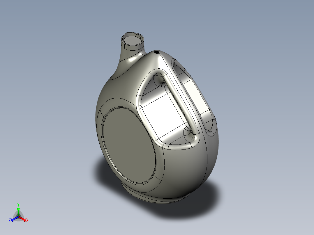 solidworks <span style='color: red'>塑料</span>油瓶造型<span style='color: red'>设计</span>