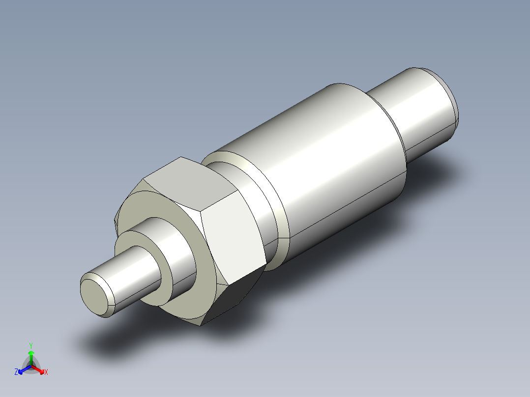 分割定位柱(無卡鎖B)2211-3D多系列多零件图纸模型