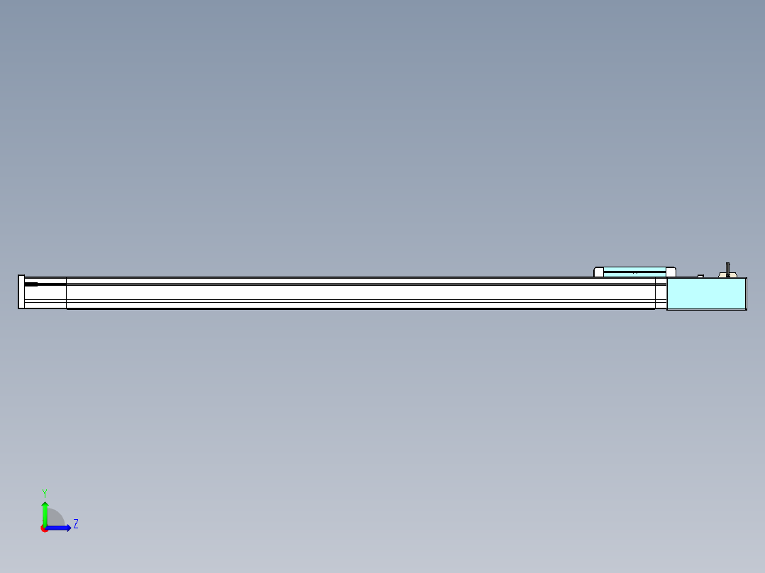欧规系列-LB6A-L65-S1100-BR-ZP40-C3左视图