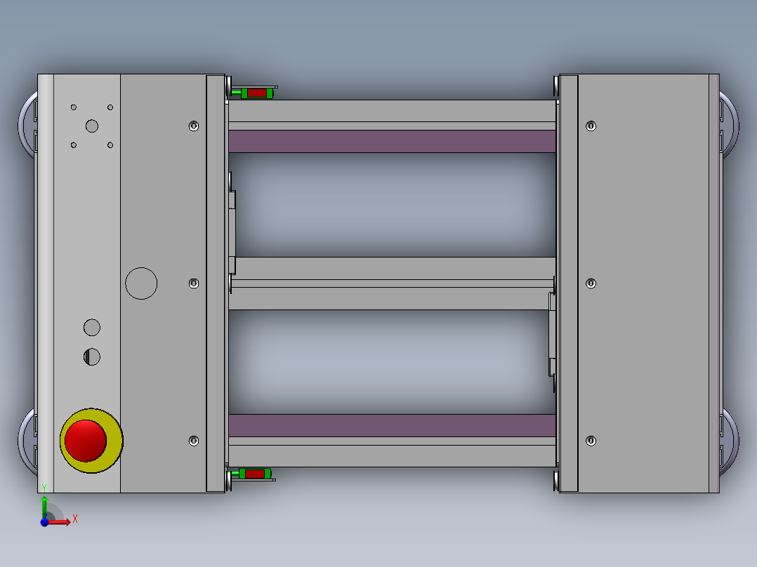 0.4M接驳台前视图