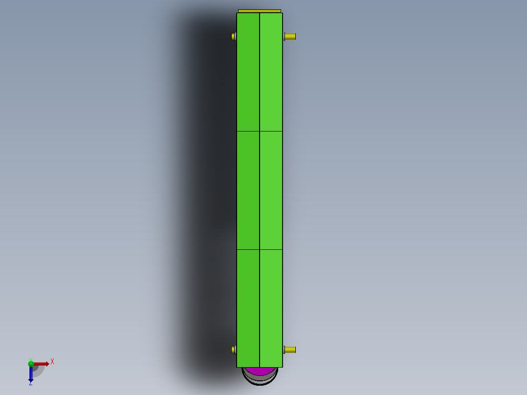 圆底链式输送机 RF 350--sw stp俯视图