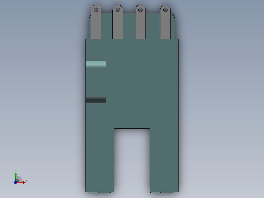 QQ-OMRON EE-SX672 传感器前视图