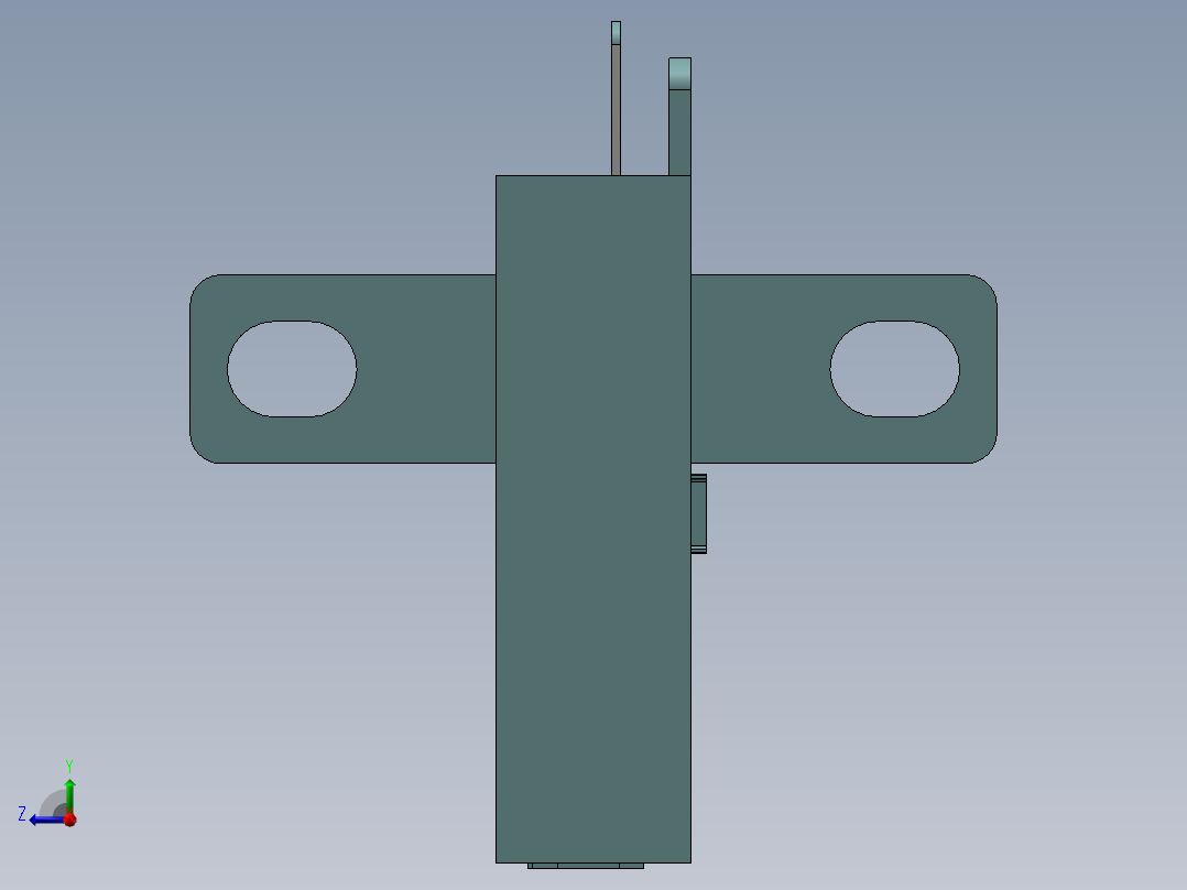 QQ-OMRON EE-SX672 传感器右视图