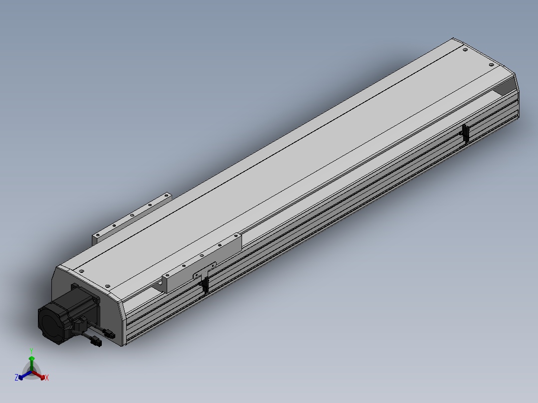 精密模组MY220-T10-800L-BC-P75B-C4-C正等轴测图