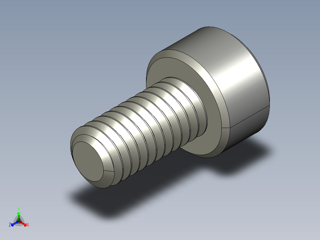 M4 x 0.7mm Thread 8mm LONG SOCKET HEAD CAP SCREW.STEP