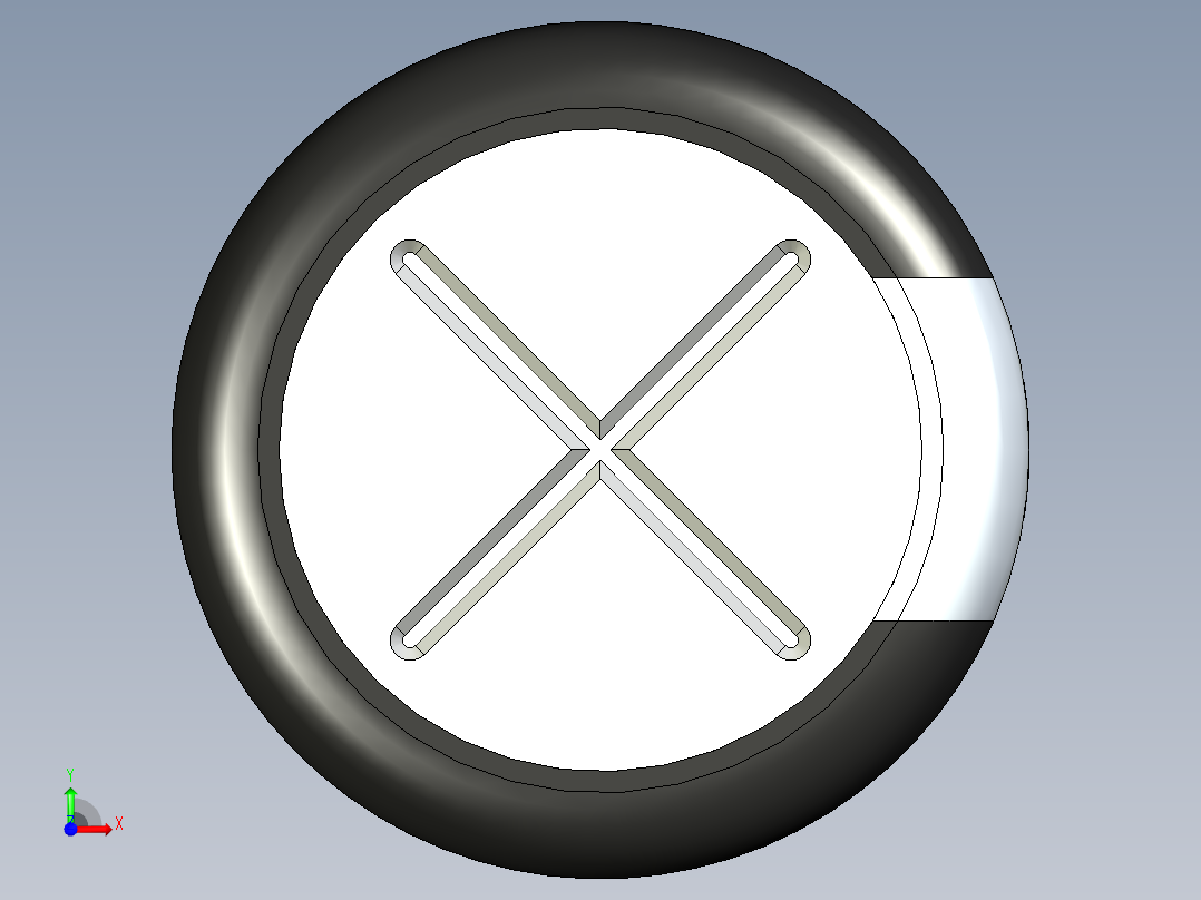 无源元件封装-CAP_RAD_D8x20_POL_BK前视图