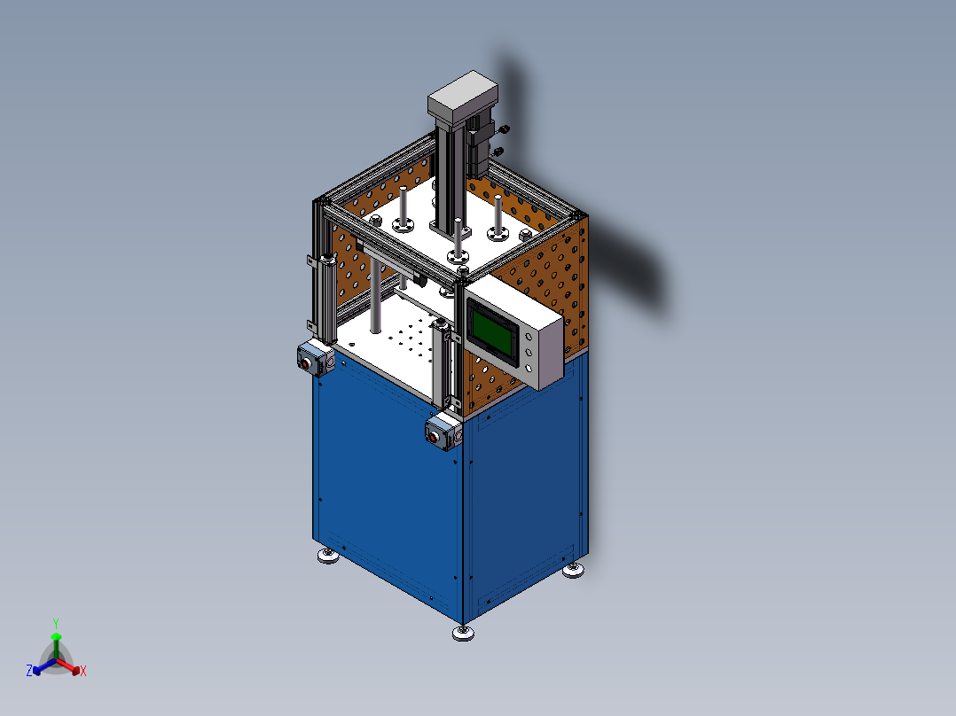 小簧压装机设计示意图-20221027(4)正等轴测图