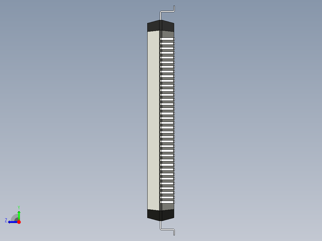 元器件3D封装QFP144_FPT-144P-M01161右视图
