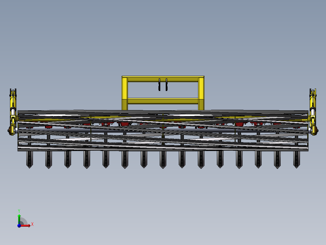 农业机械前视图