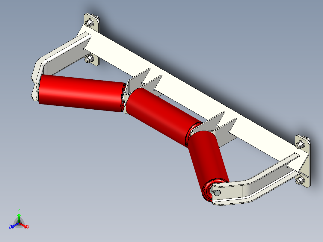 DTII(A)型带式输送机35°槽型托辊 65C314
