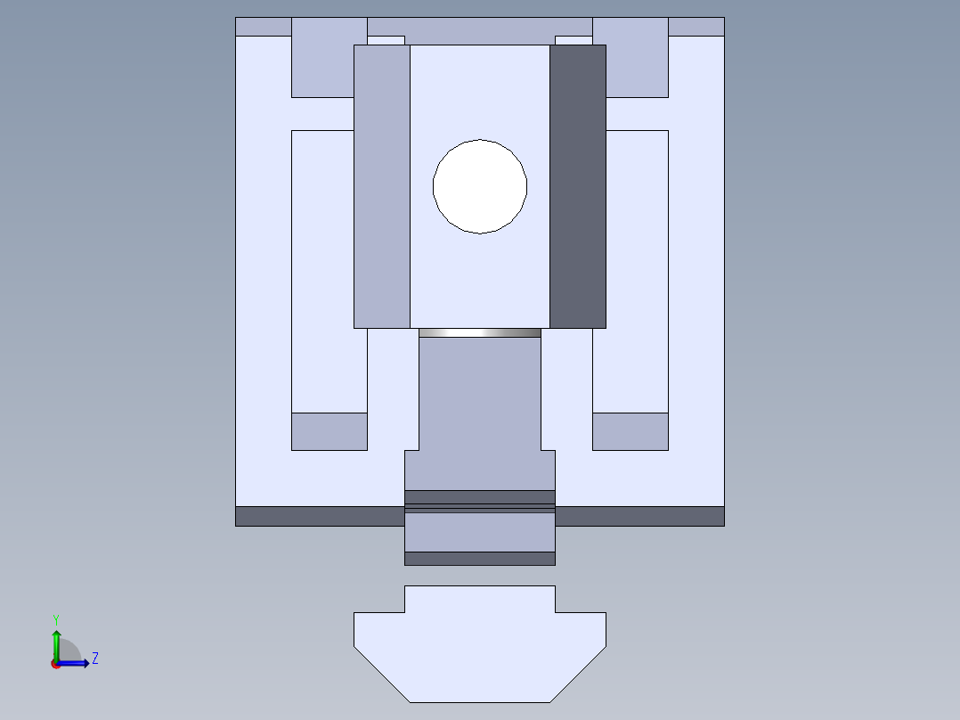 铝型材及其附件3.21.30.3030.STB后视图
