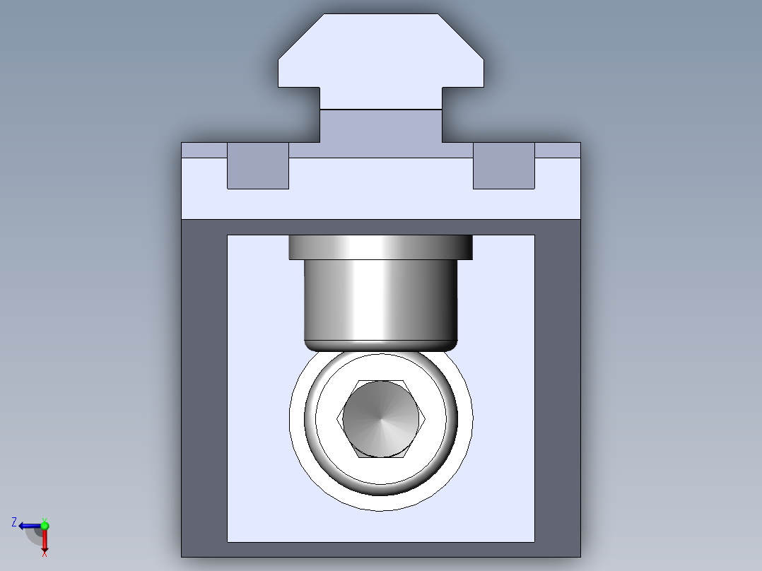 铝型材及其附件3.21.30.3030.STB俯视图