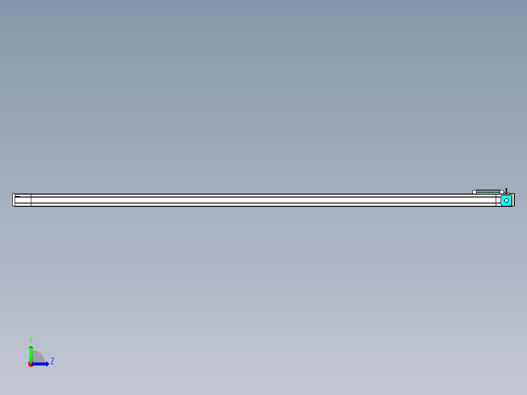 欧规系列-LB6A-L130-S2350-BL-ZP40-C3左视图