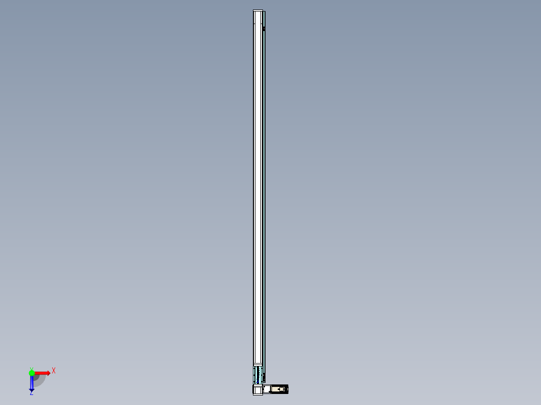 欧规系列-LB6A-L130-S2350-BL-ZP40-C3俯视图