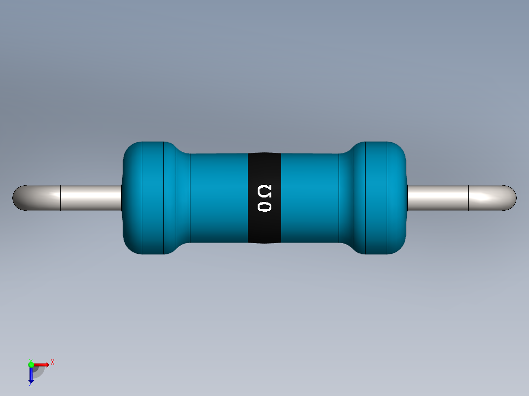 电容器 二极管 电阻器-Resistor 0 Ohm Blue