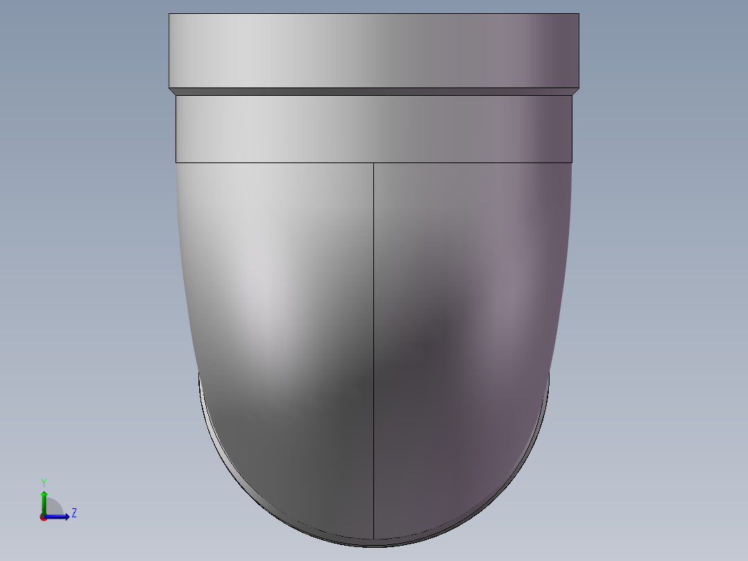 弯头-等径内外丝 DN40左视图