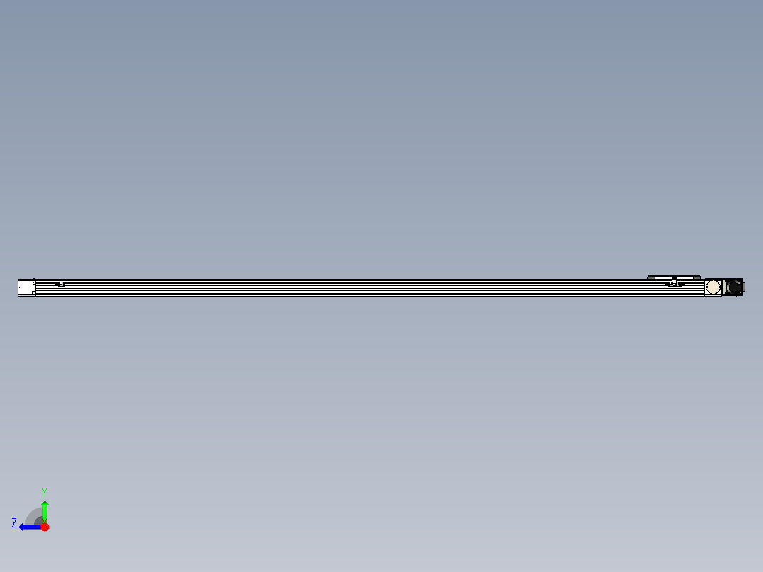 同步带滑台-欧规BC6H-L60-S2400-L-ZP40-D3右视图