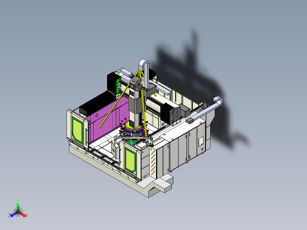 SHY-SWZ2030-动梁五轴龙门