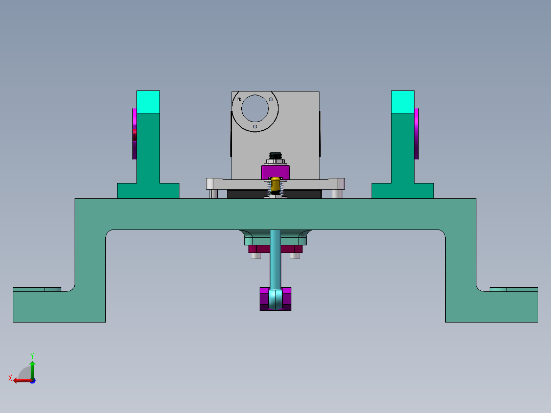 改压紧结构3D新后视图