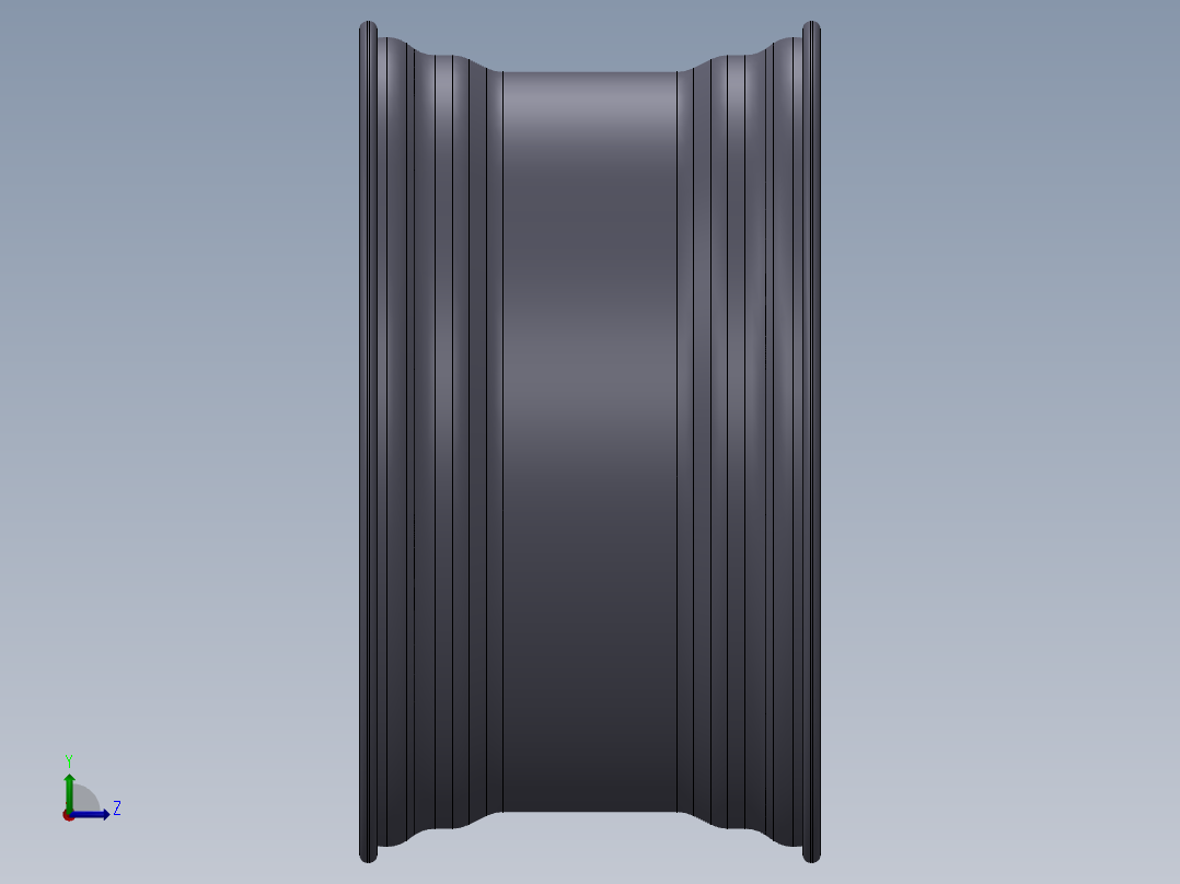 solidworks 法拉利车轮轮毂左视图